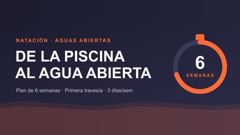 Natación en aguas abiertas: de la piscina a tu primera travesía