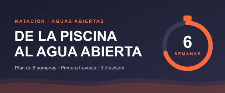 Natación en aguas abiertas: de la piscina a tu primera travesía